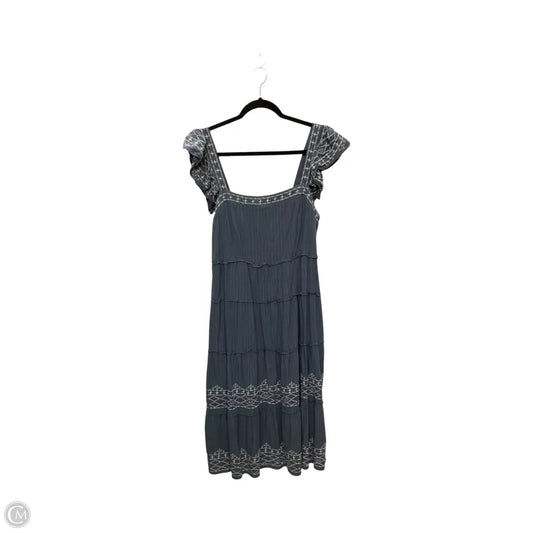 Dress Casual Midi By Knox Rose In Navy, Size: L