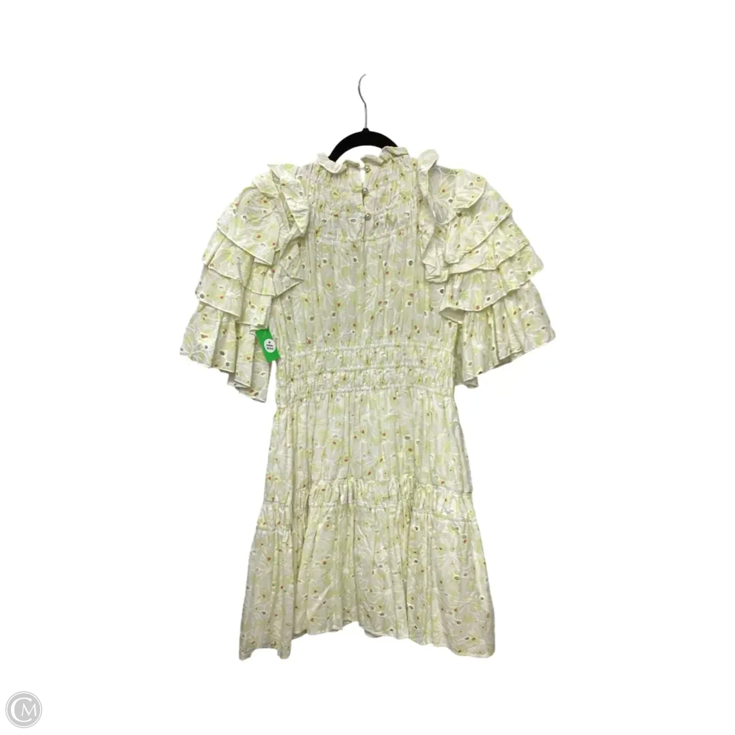 Dress Casual Short By Clothes Mentor In Yellow, Size: M