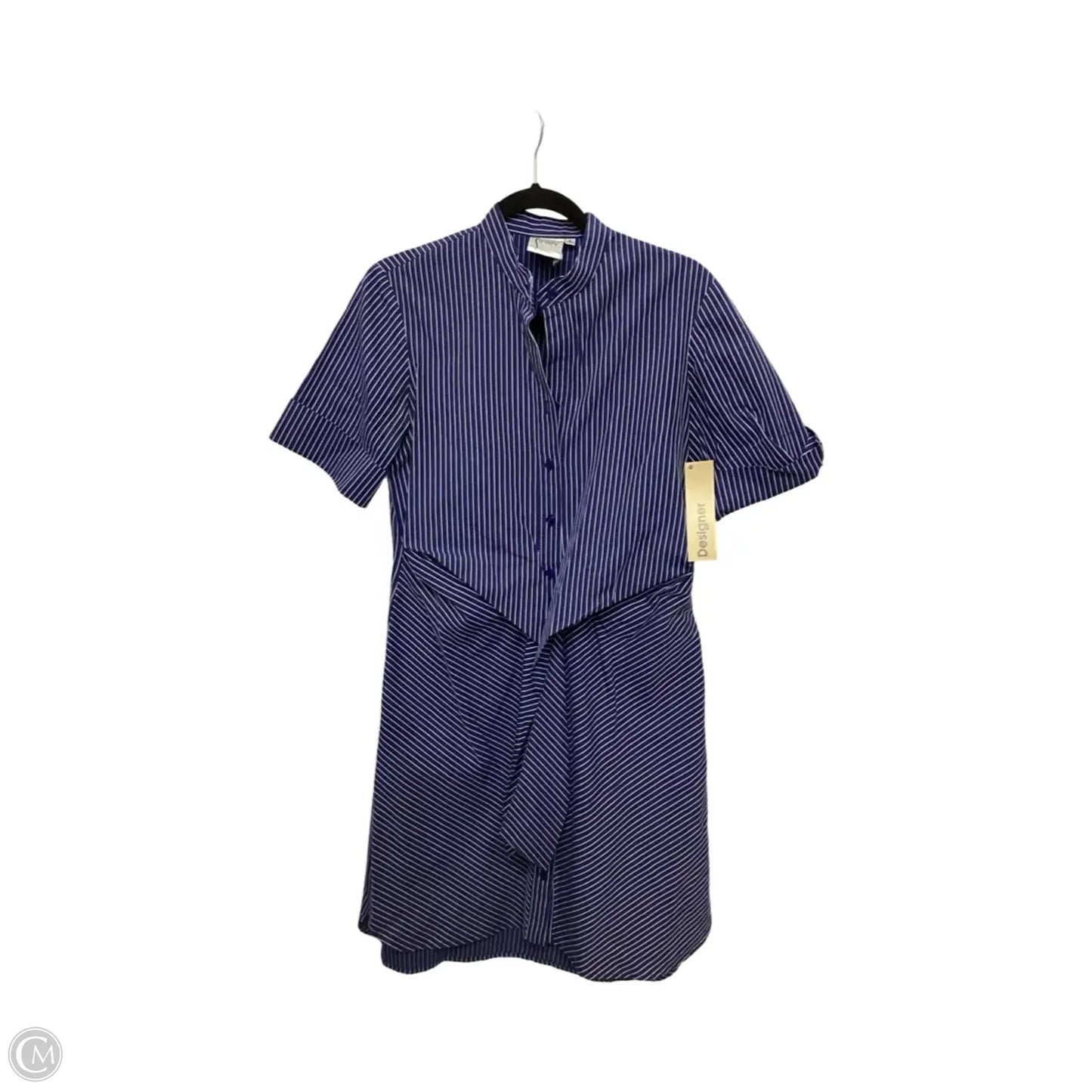 Designer Dress Casual Short By Clothes Mentor In Striped Pattern, Size: S