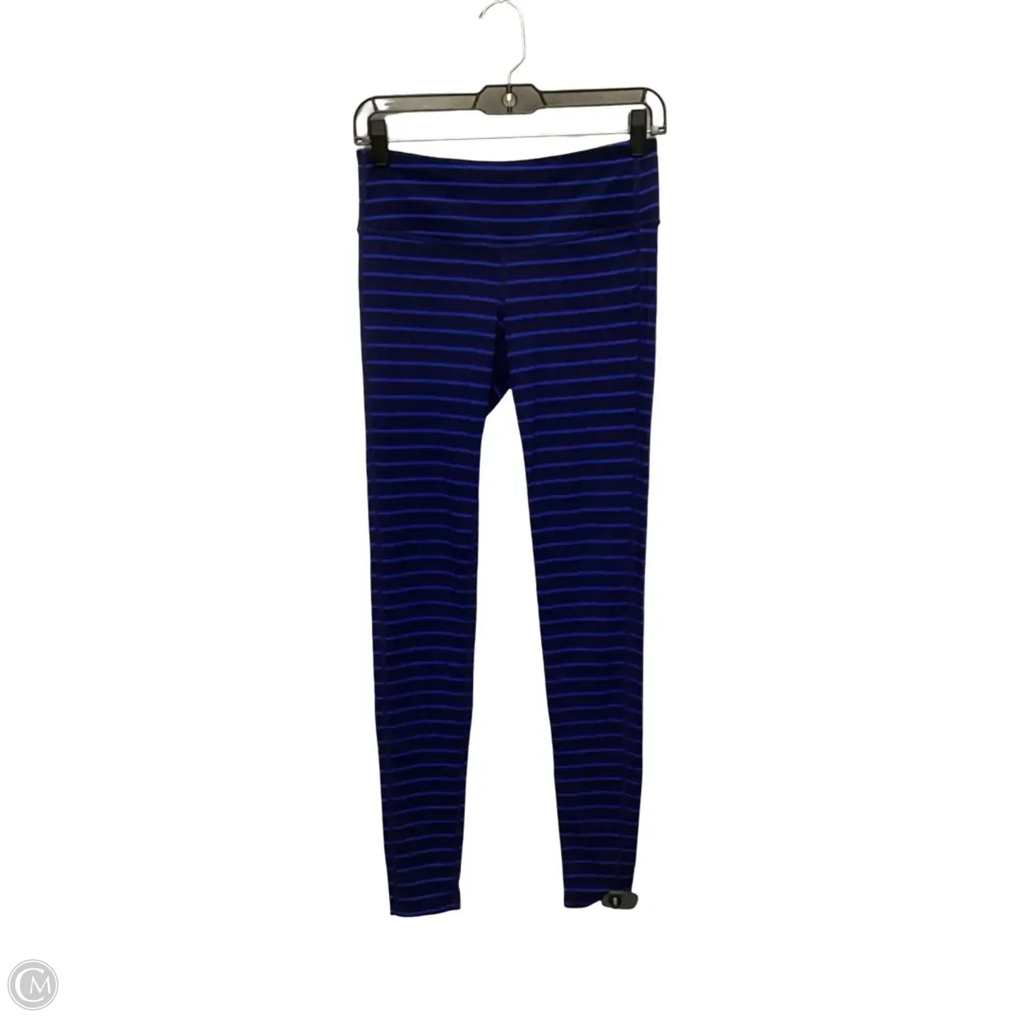 Athletic Leggings By Athleta In Striped Pattern, Size: S