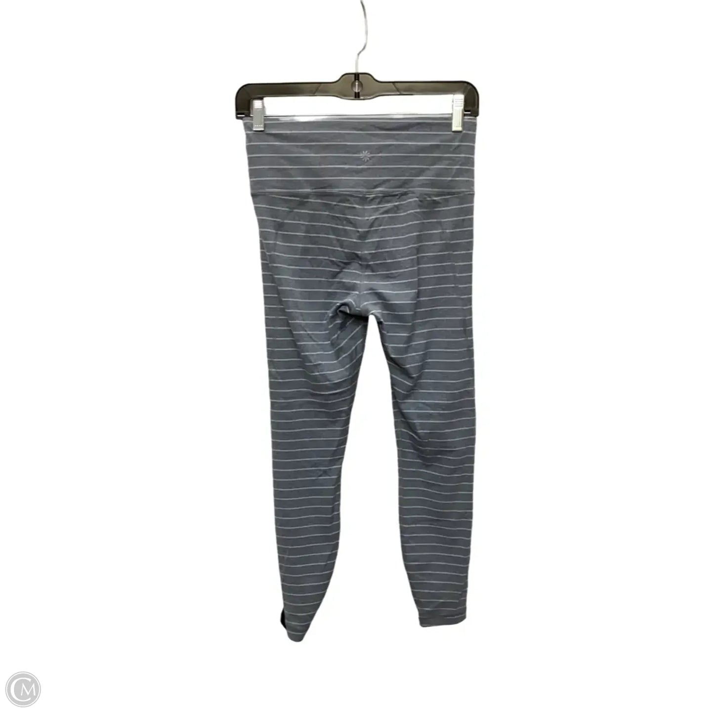 Athletic Leggings By Athleta In Striped Pattern, Size: S