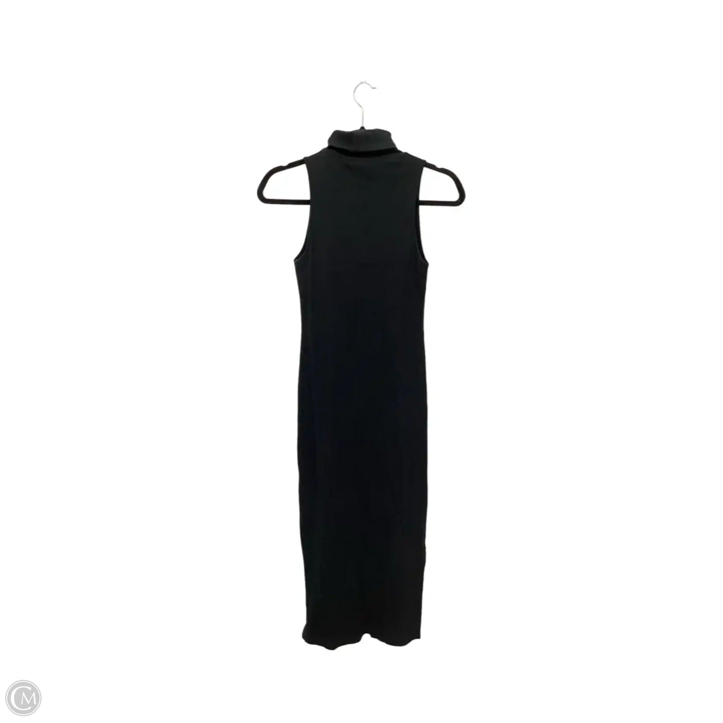 Designer Dress Casual Midi By Halogen In Black, Size: S