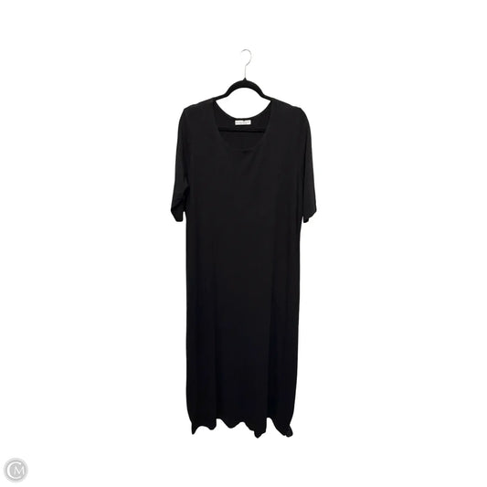 Dress Casual Midi By Bryn Walker In Black, Size: Xl