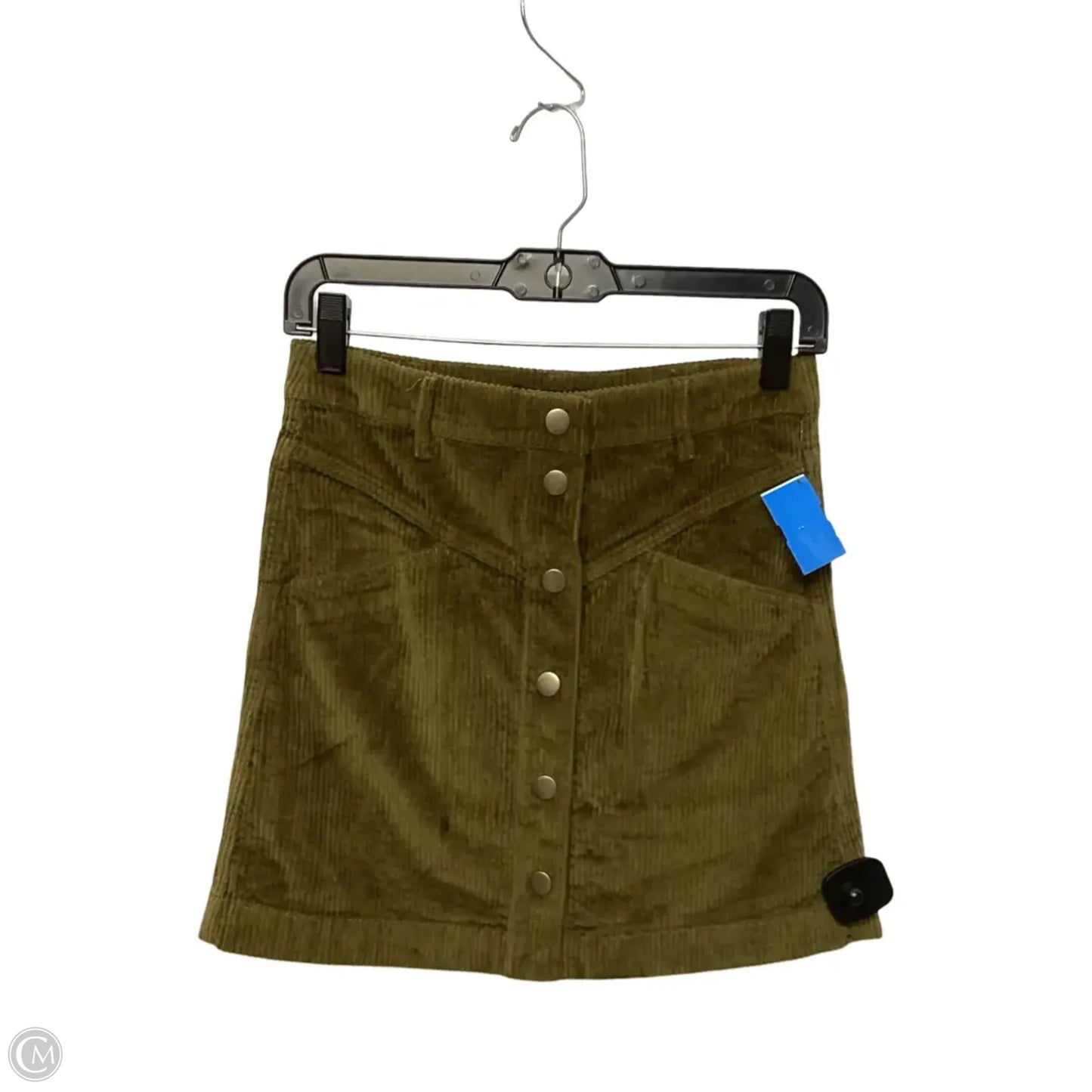 Skirt Mini & Short By Madewell In Green, Size: 0p