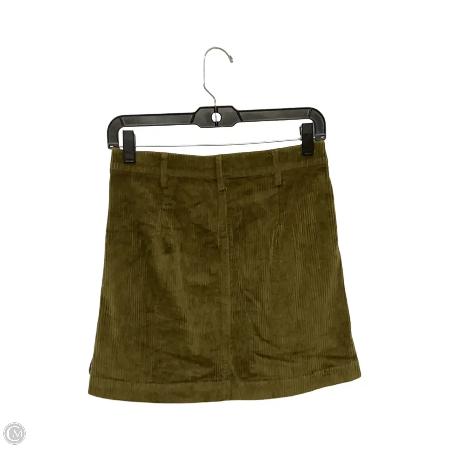 Skirt Mini & Short By Madewell In Green, Size: 0p