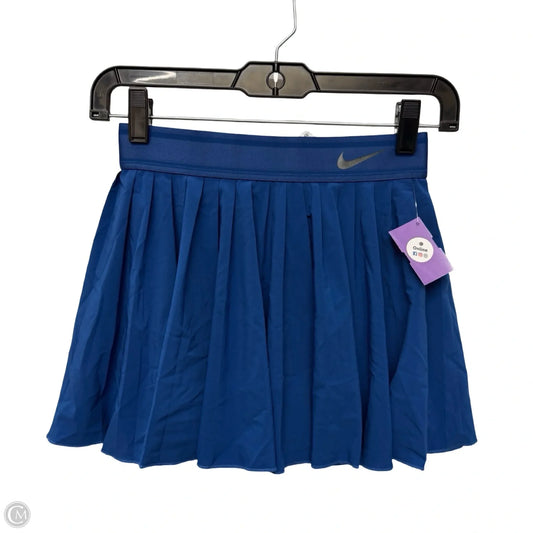 Athletic Skirt By Nike In Blue, Size: Xs