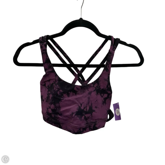 Athletic Bra By Lululemon In Purple, Size: 4