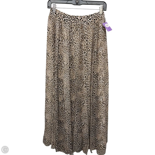 Skirt Maxi By Chicos In Animal Print, Size: 0