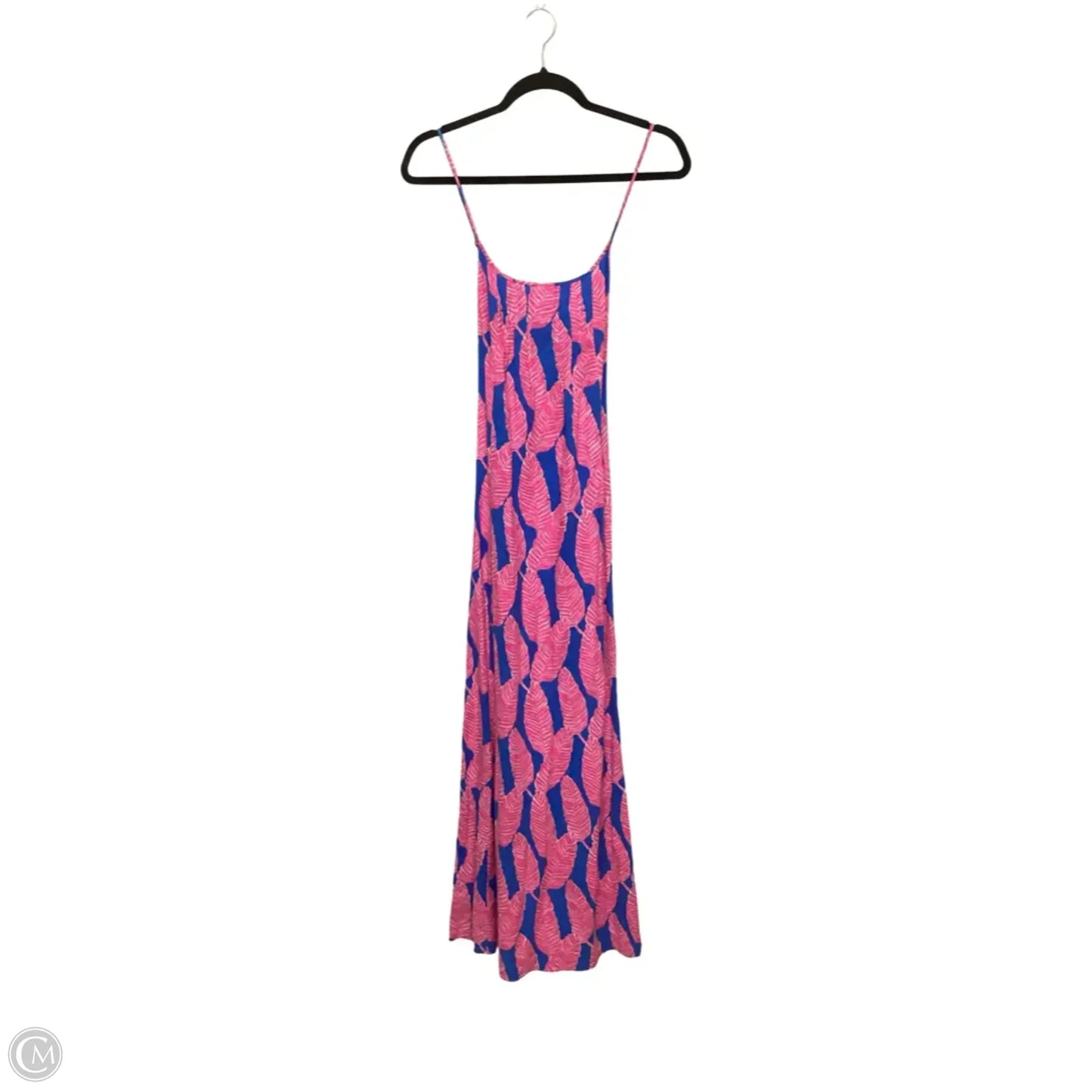 Dress Casual Maxi By Vineyard Vines In Blue & Pink, Size: 0
