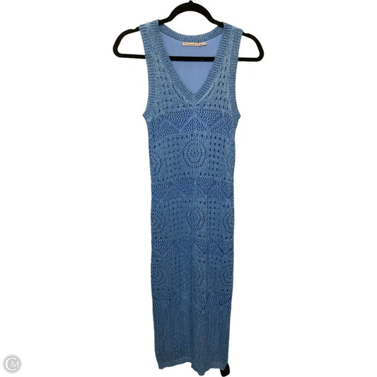 Dress Casual Midi By ESQUALO In Blue, Size: Xs