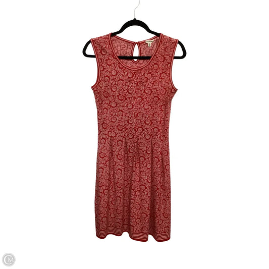 Dress Casual Short By Max Studio In Red, Size: M