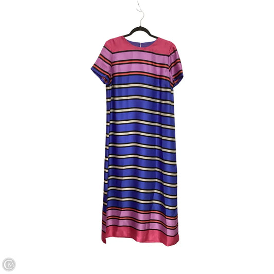 Dress Casual Maxi By Ann Taylor In Striped Pattern, Size: M