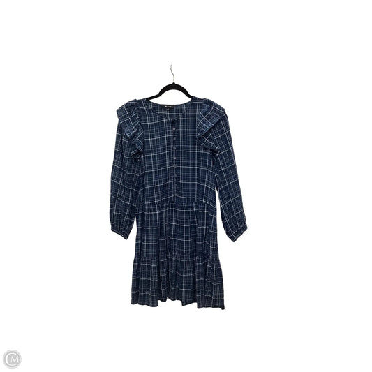 Dress Casual Short By Madewell In Plaid Pattern, Size: Xs