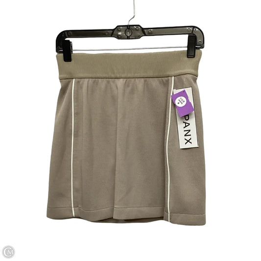 Athletic Skort By Spanx In Tan, Size: S