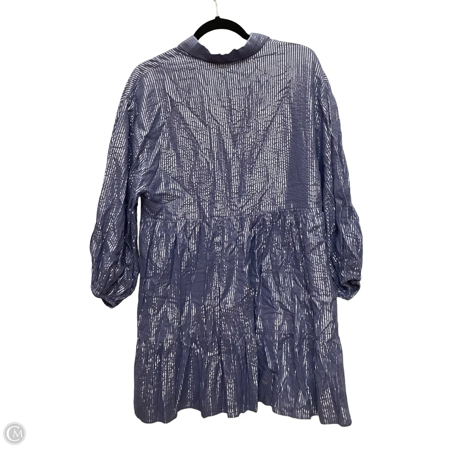 Designer Dress Casual Short By Jens Pirate Booty In Blue, Size: M