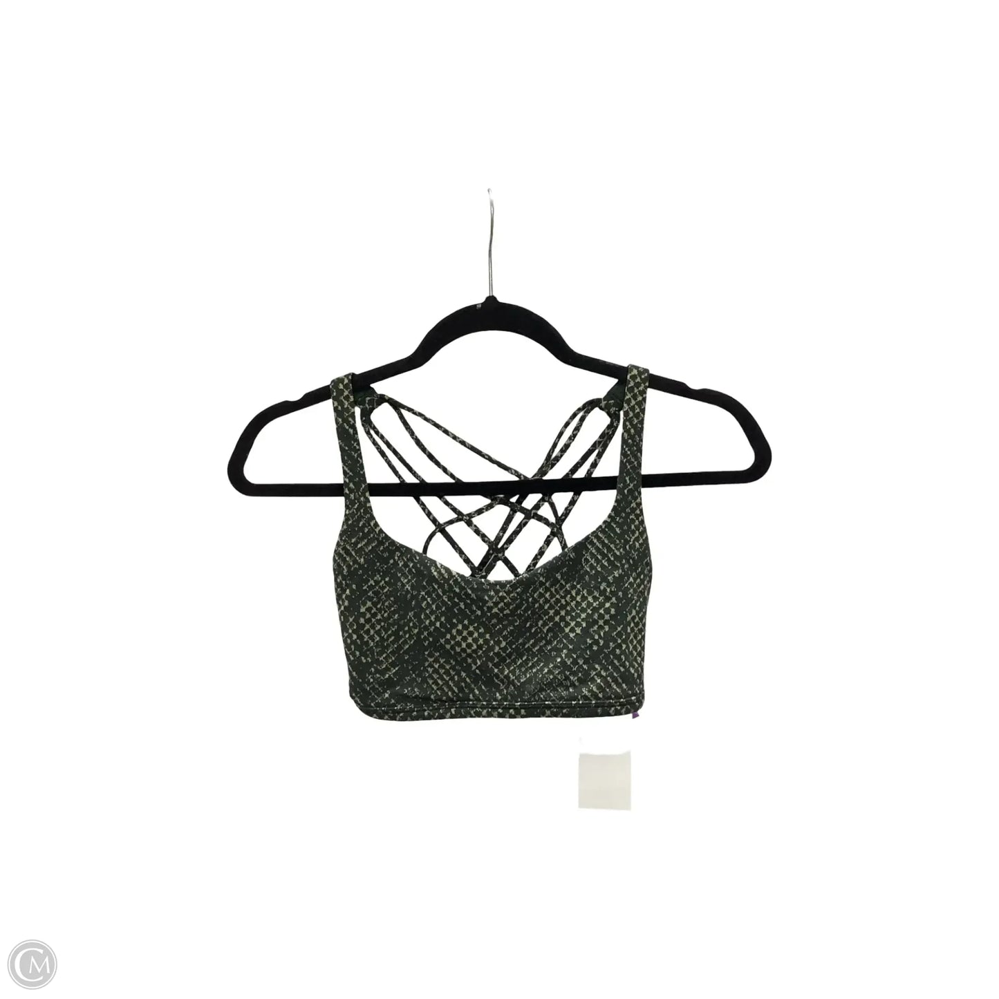 Athletic Bra By Lululemon In Green, Size: 6