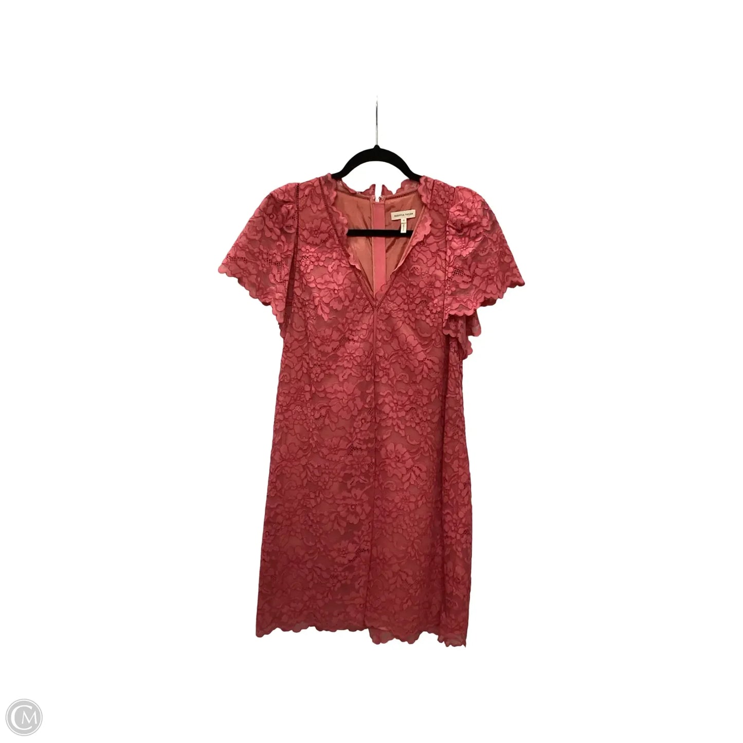 Designer Dress Party Short By Rebecca Taylor In Red, Size: 12