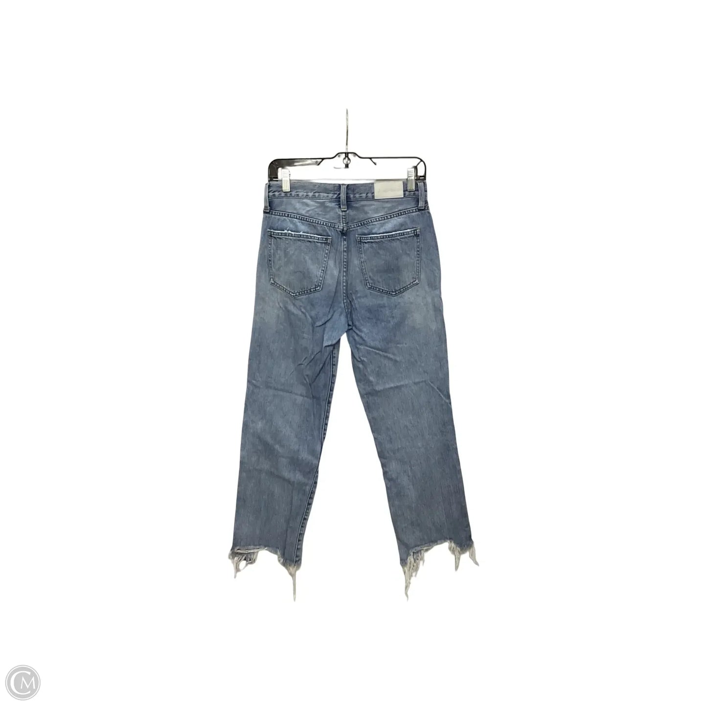 Desinger Jeans Cropped By Pistola In Blue Denim, Size: 4