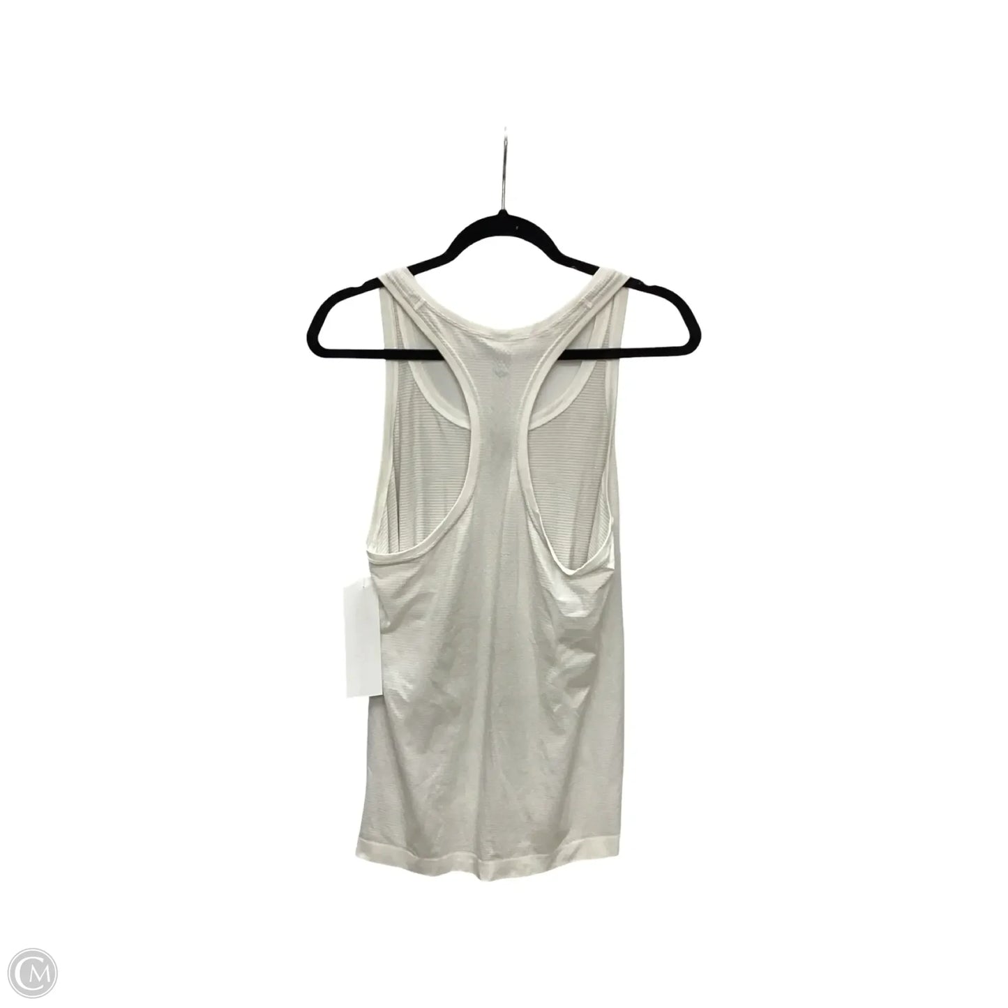 Athletic Tank Top By Lululemon In White, Size: 10