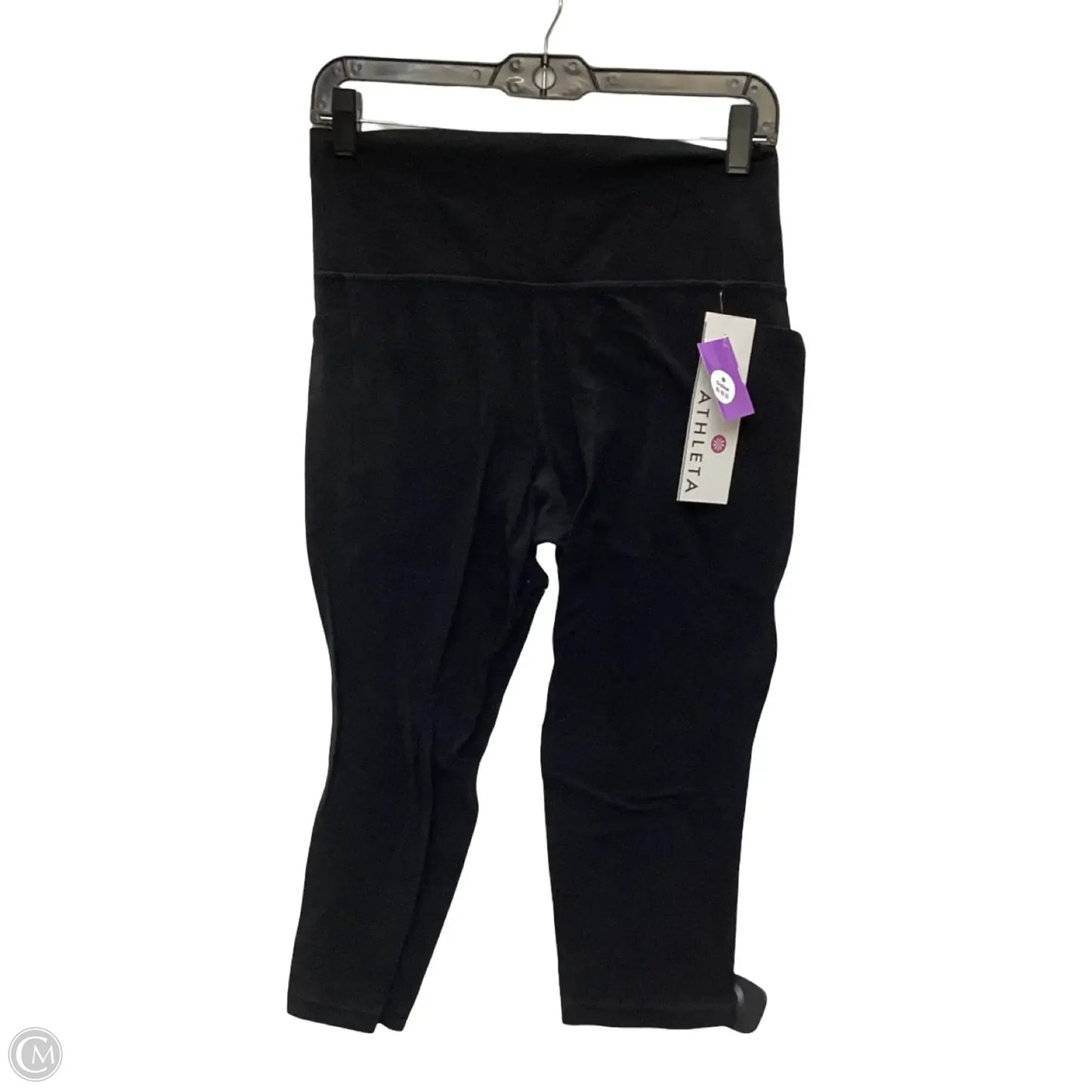 Athletic Leggings By Athleta In Black, Size: L