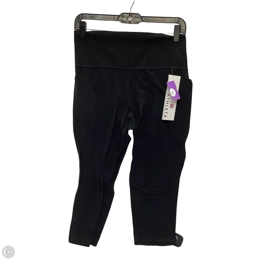 Athletic Leggings By Athleta In Black, Size: L