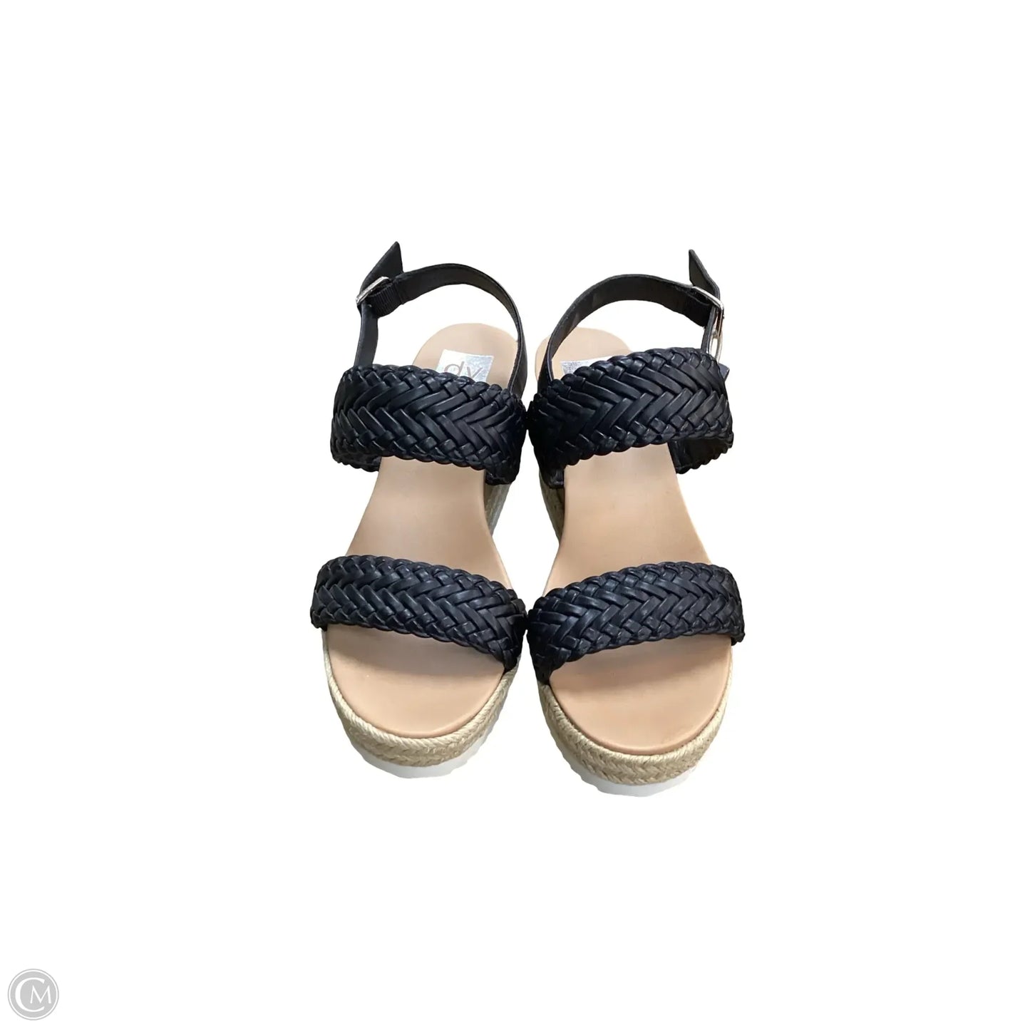 Sandals Heels Wedge By Dolce Vita In Black, Size: 10