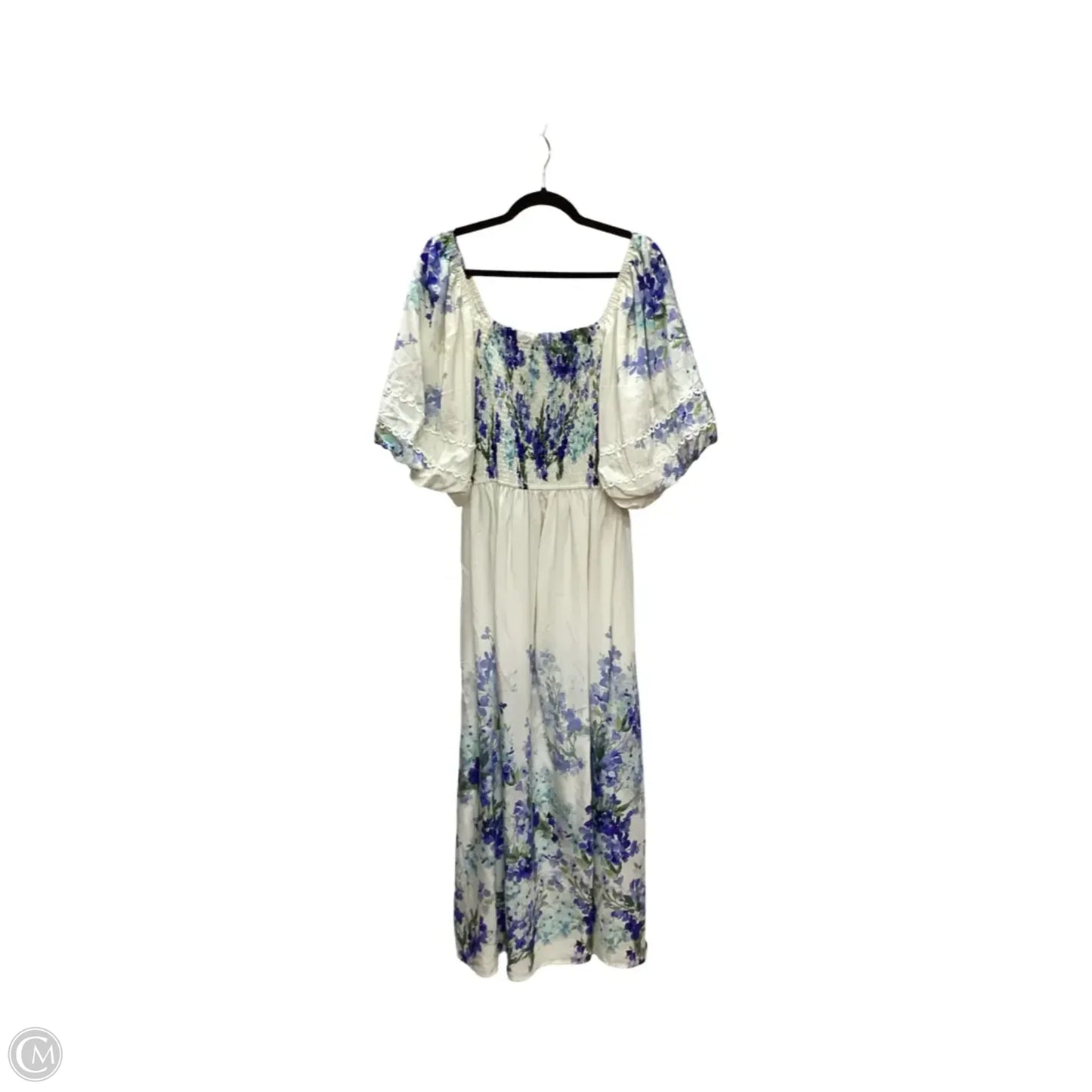 Dress Casual Maxi By Oddi In Floral Print, Size: 1x