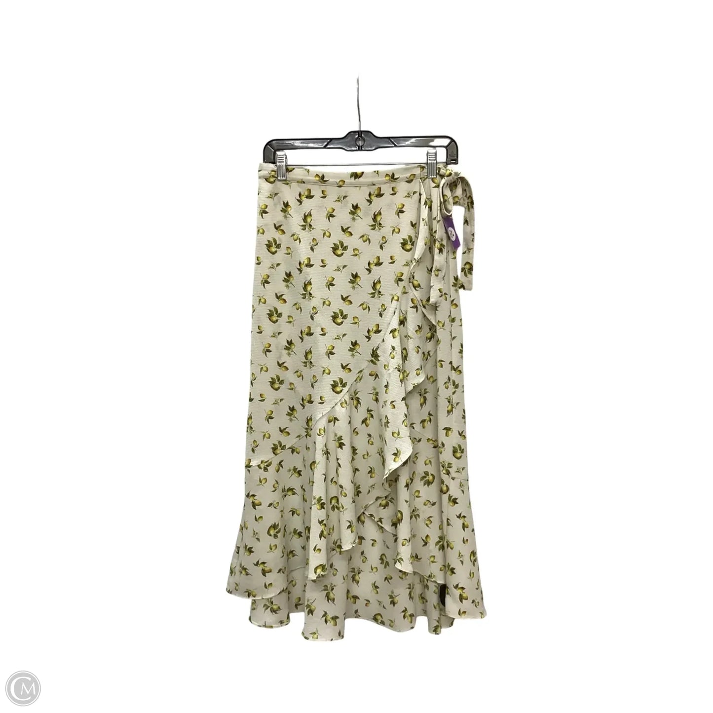 Skirt Midi By Max Studio In Tan, Size: M