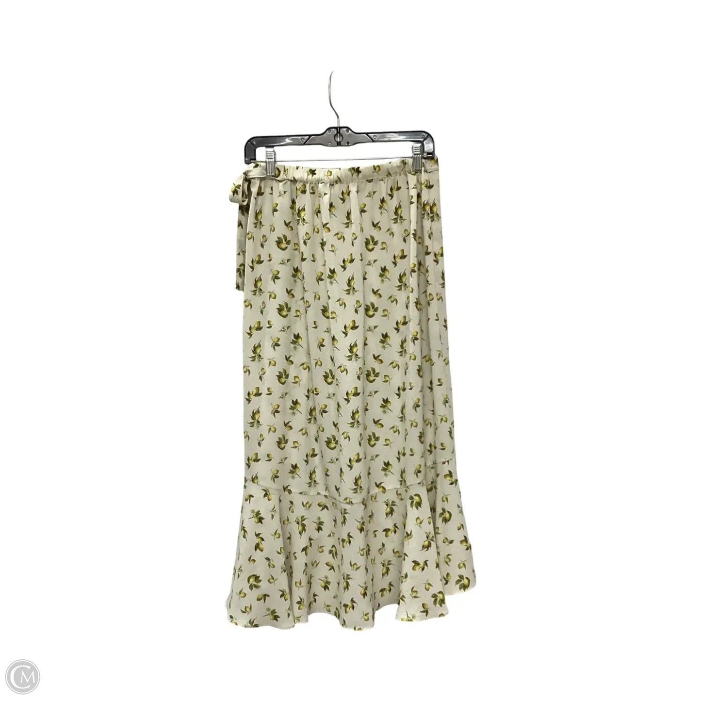 Skirt Midi By Max Studio In Tan, Size: M
