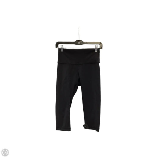 Athletic Capris By Lululemon In Black, Size: 6