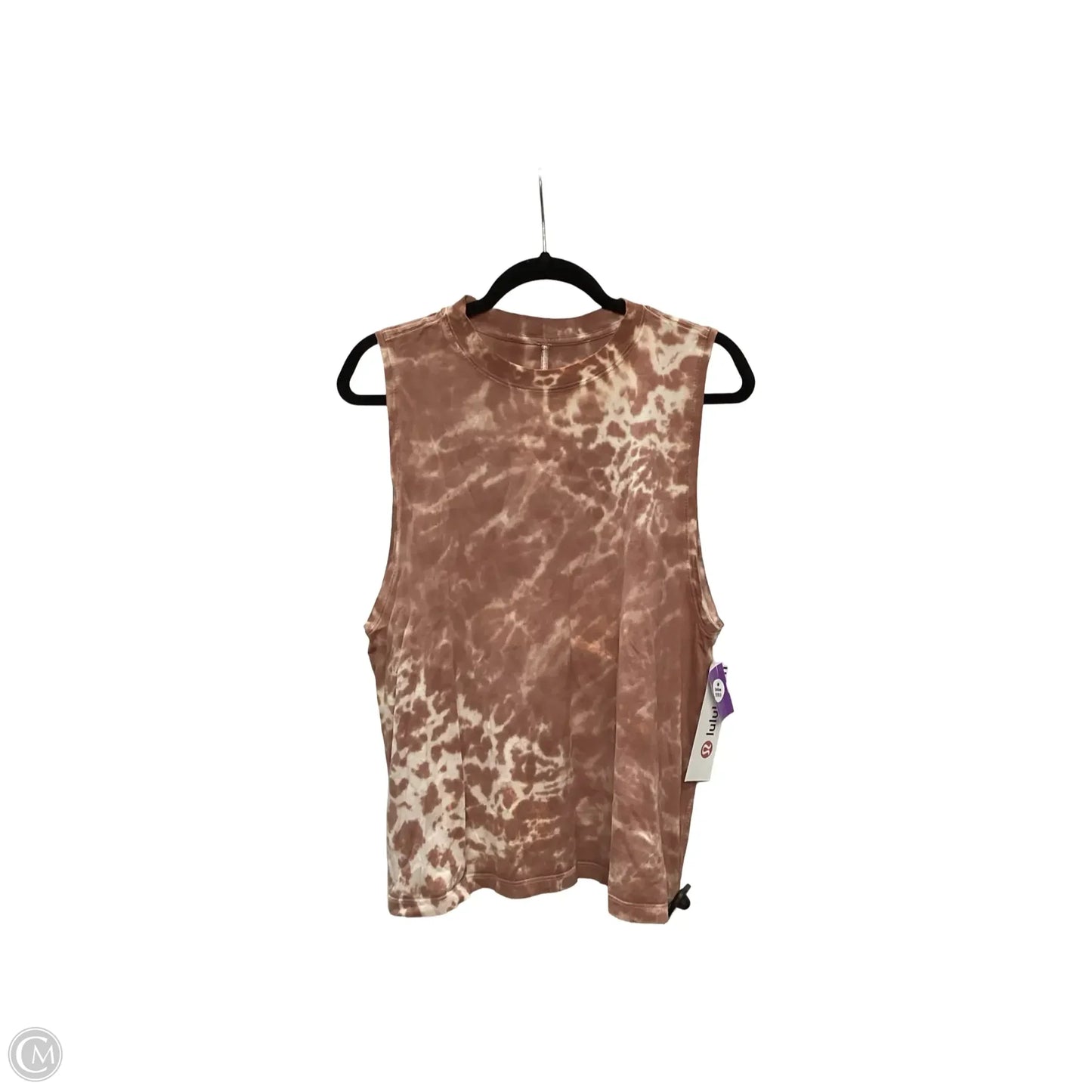 Athletic Tank Top By Lululemon In Orange, Size: 6