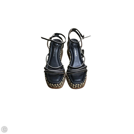 Sandals Heels Wedge By Antonio Melani In Black, Size: 8