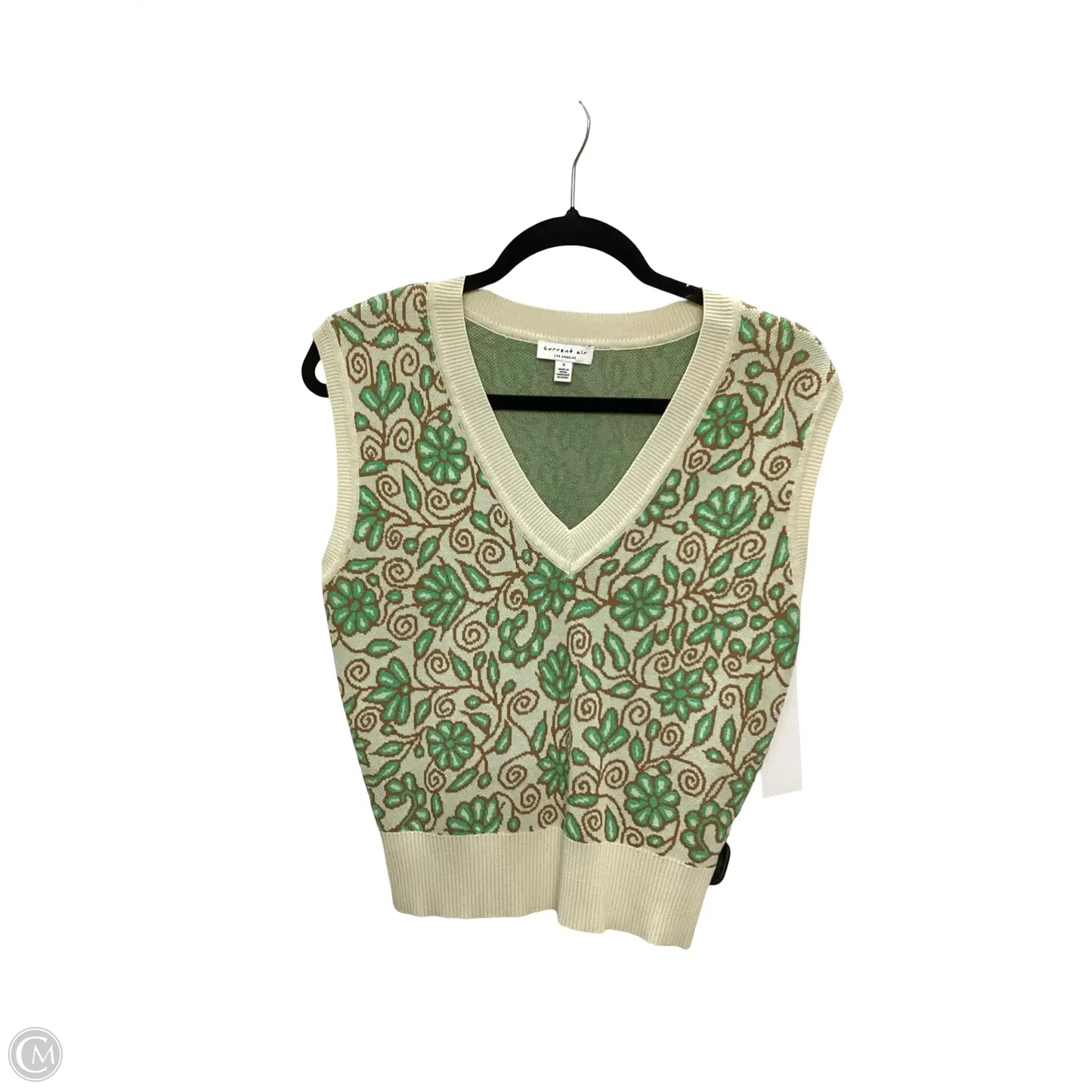 Blouse Sleeveless By Current Air In Floral Print, Size: S