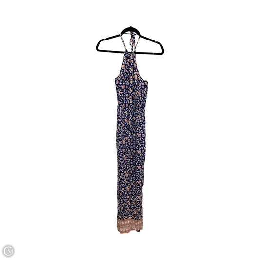 Jumpsuit By Clothes Mentor In Floral Print, Size: M