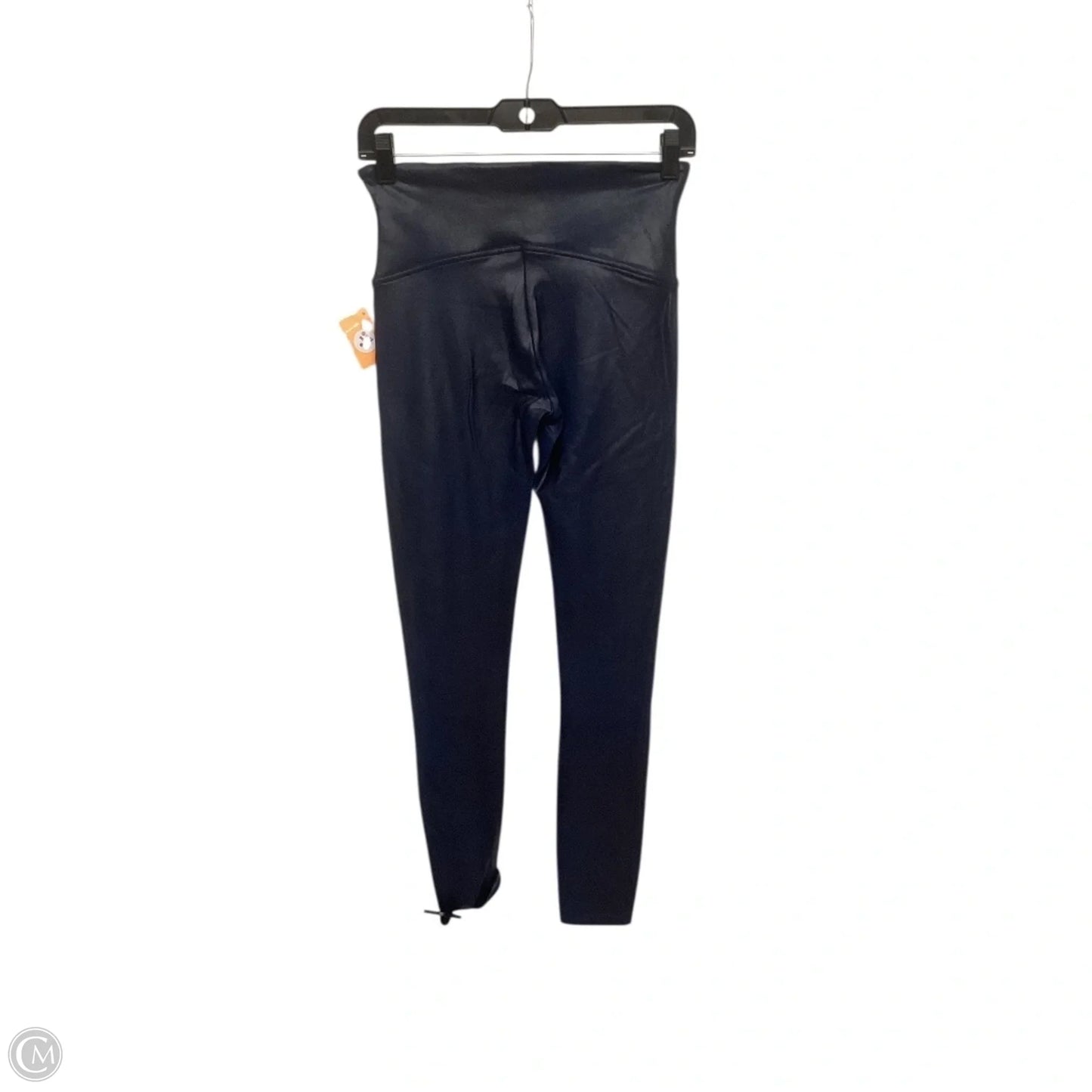 Athletic Leggings By Spanx In Navy, Size: L
