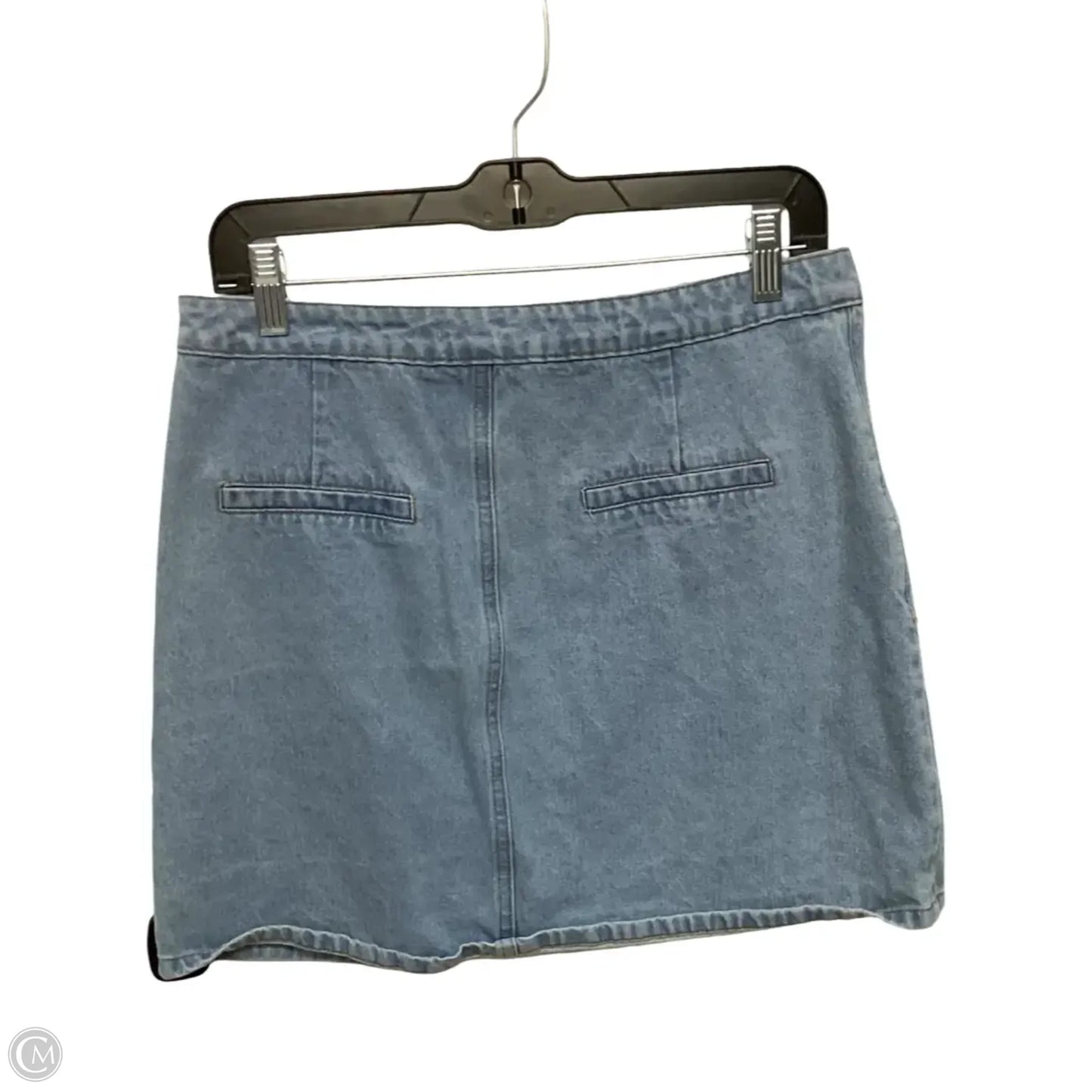 Skirt Mini & Short By Honey Belle In Blue Denim, Size: L