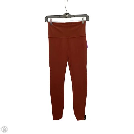 Athletic Leggings By Athleta In Orange, Size: Xs