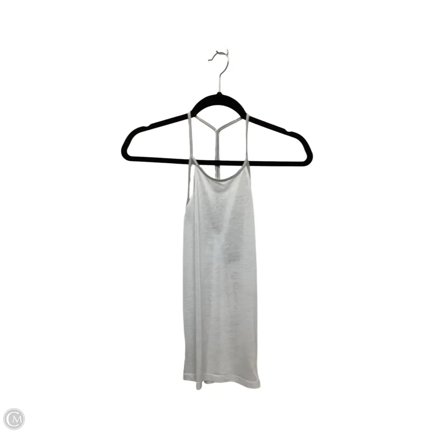 Athletic Tank Top By Lululemon In White, Size: 4