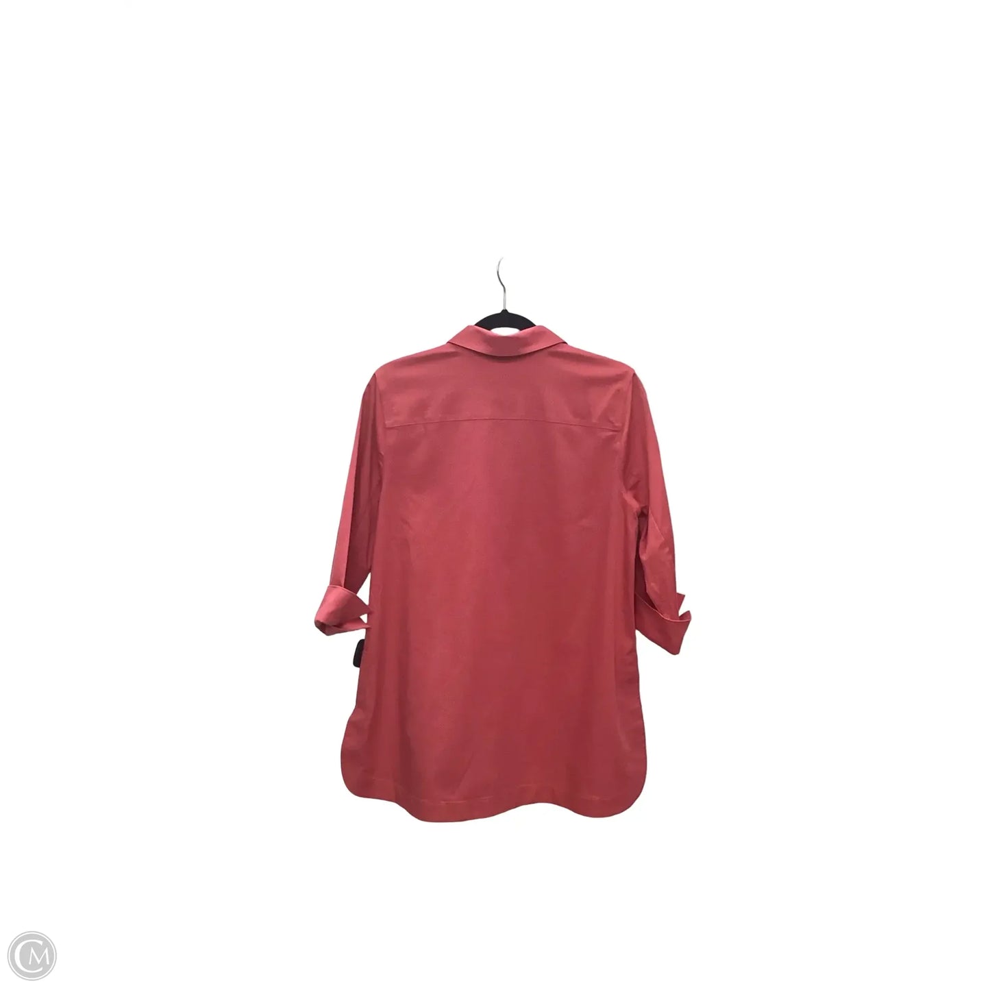 Blouse 3/4 Sleeve By Chicos In Pink, Size: S