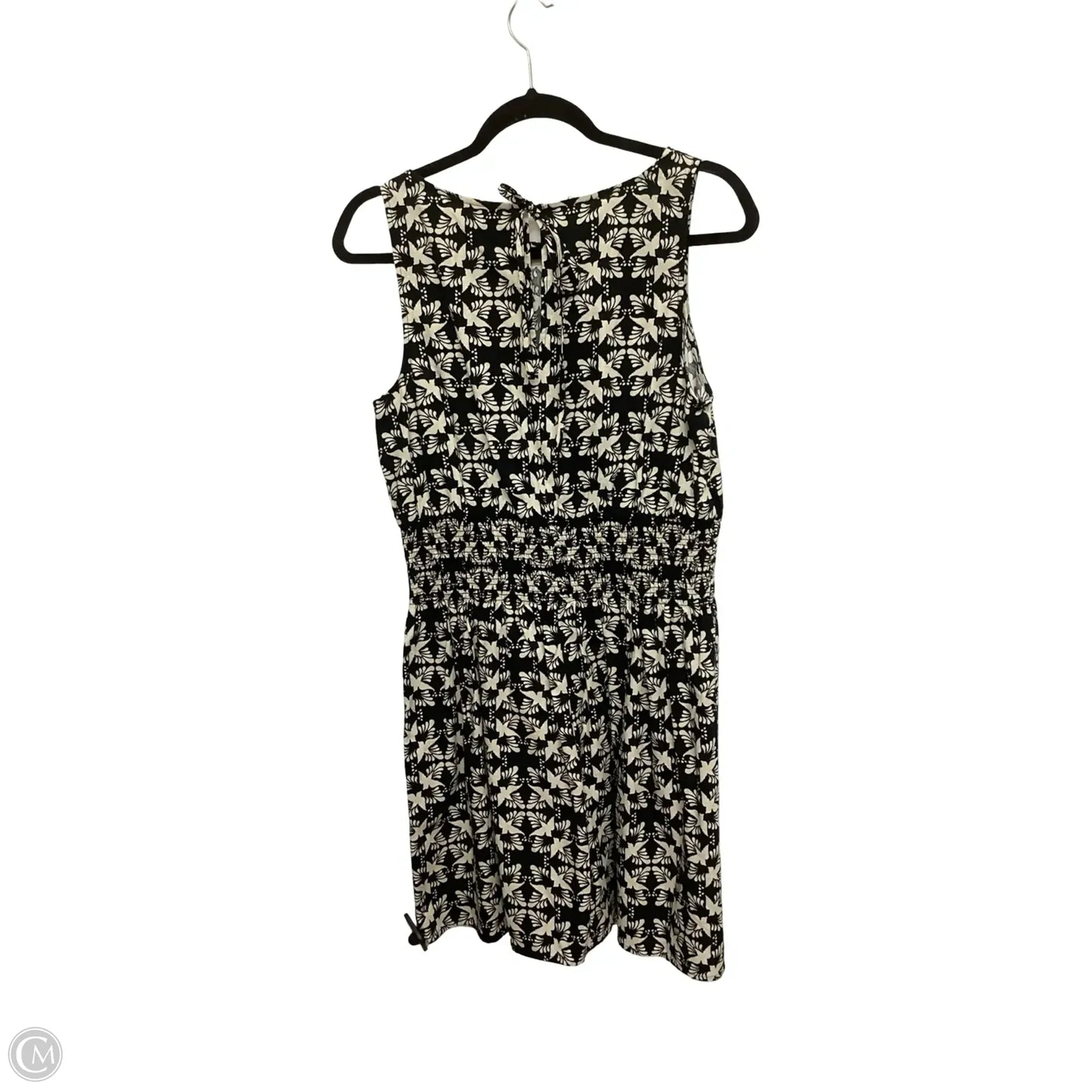 Dress Casual Short By Universal Thread In Black & Cream, Size: M