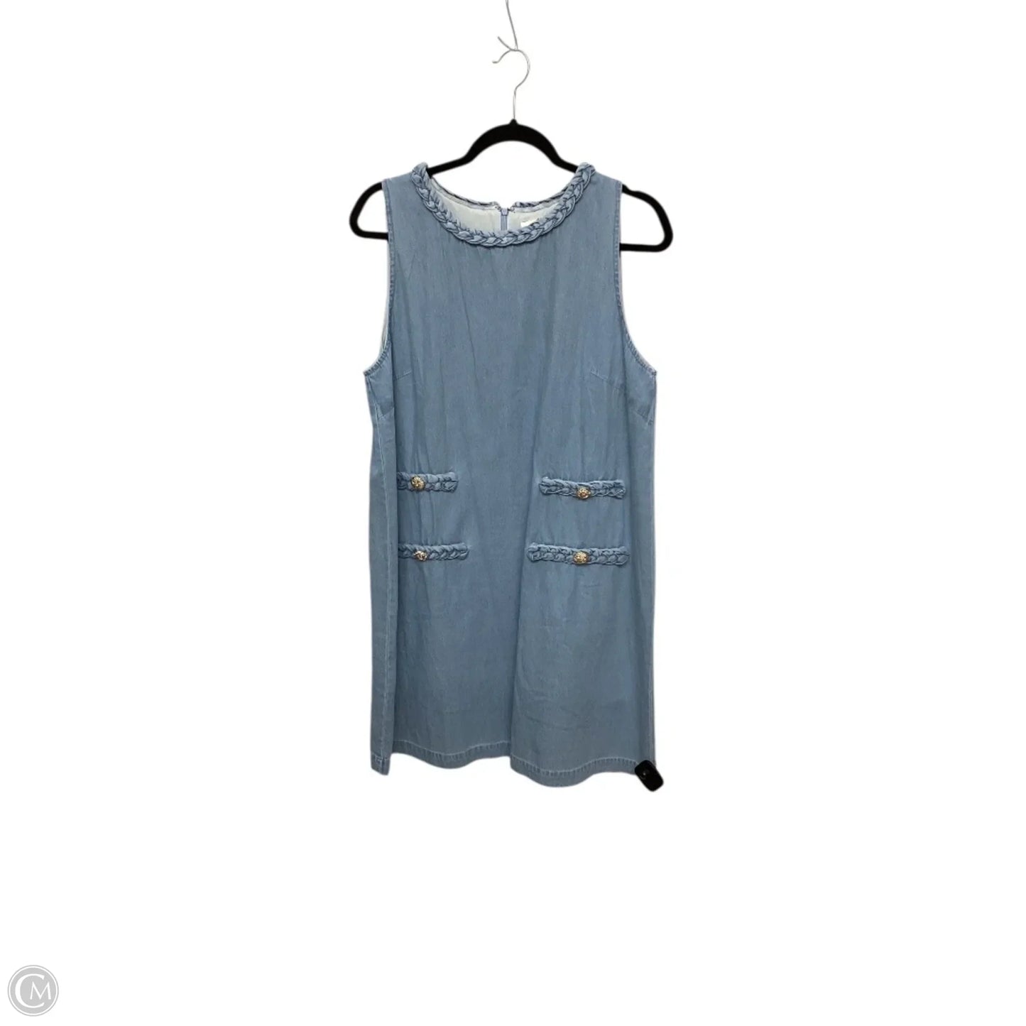 Dress Casual Short By Entro In Blue Denim, Size: L