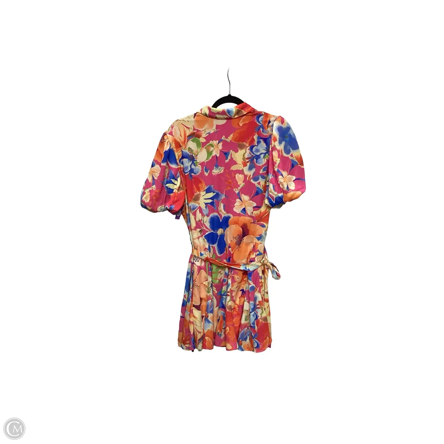 Dress Casual Short By Flying Tomato In Floral Print, Size: L