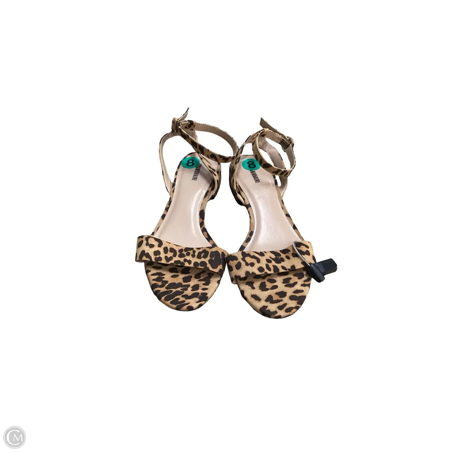Sandals Flats By Cushionaire In Animal Print, Size: 8
