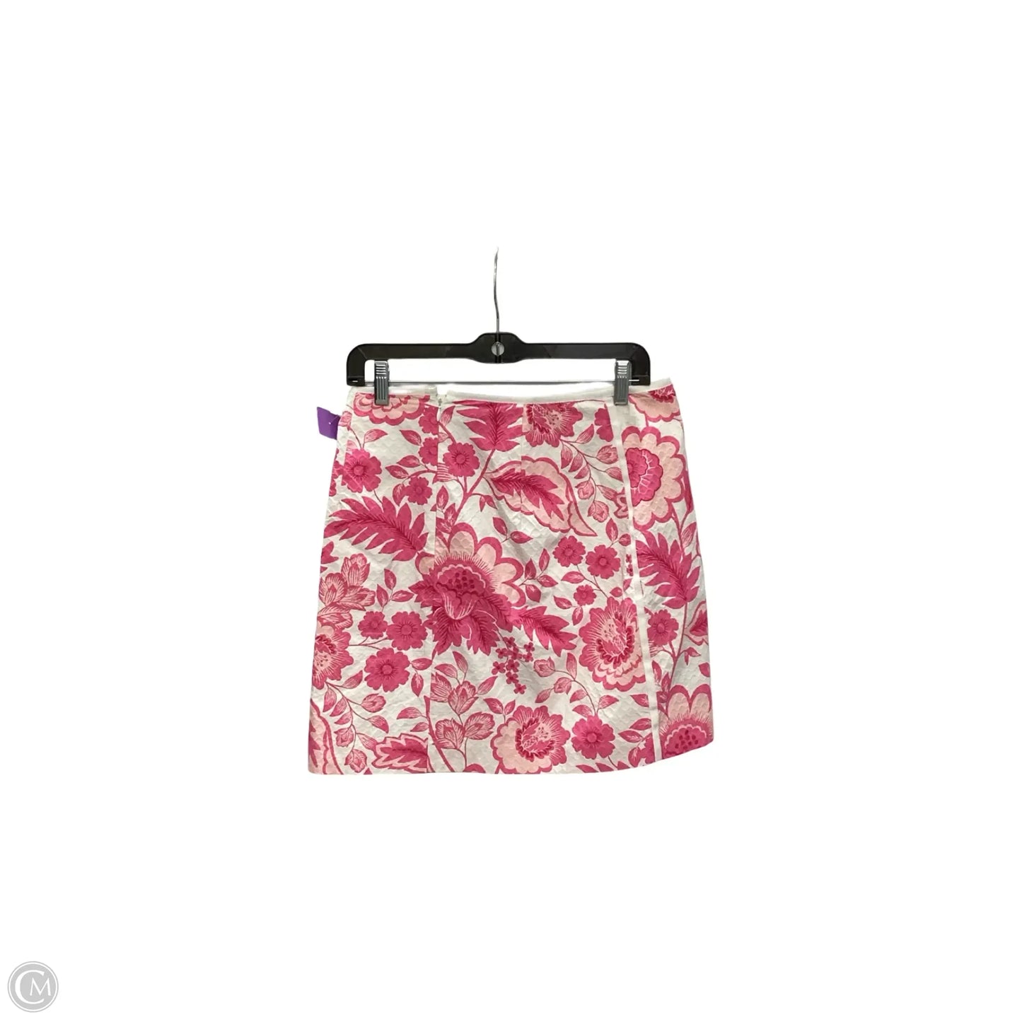 Skirt Mini & Short By Southern Tide In Pink & White, Size: 4