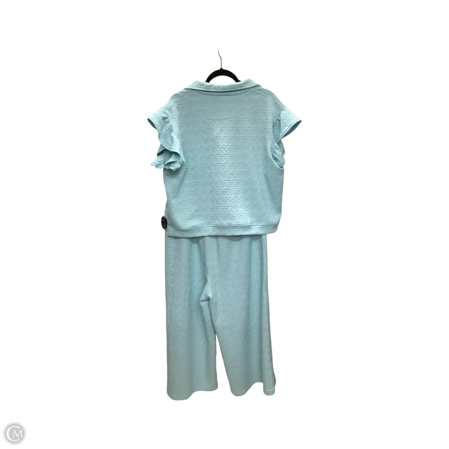 Pants Set 2pc By SSYS The Label In Blue, Size: Xl