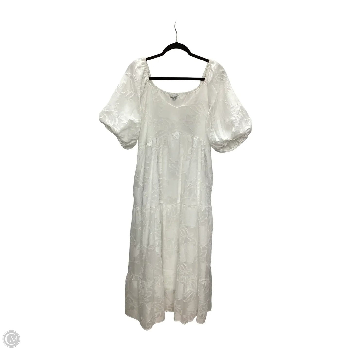 Dress Casual Maxi By Baltic Born In White, Size: Xl
