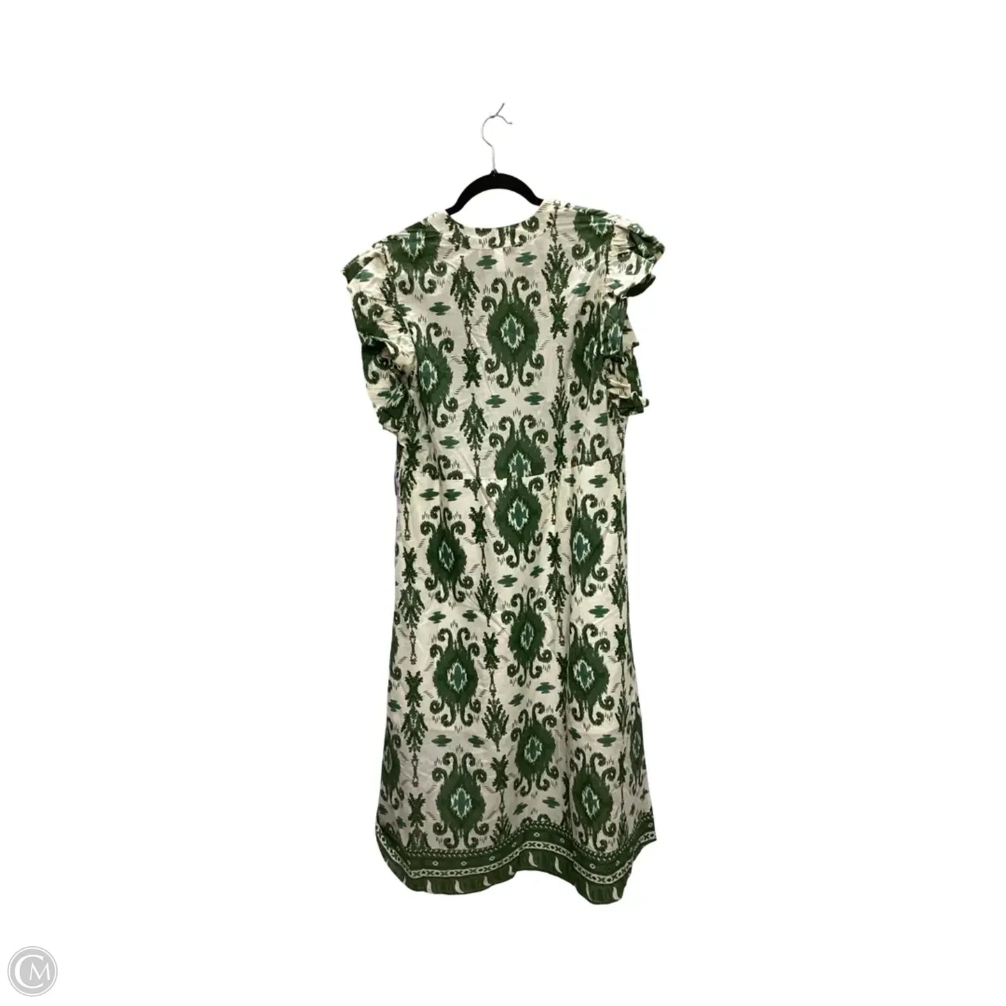 Dress Casual Midi By Harlow & Rose In Green, Size: M