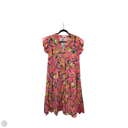 Dress Casual Maxi By Lavender J In Pink, Size: L