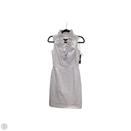 Dress Casual Short By Alex Marie In Purple & White, Size: 2p
