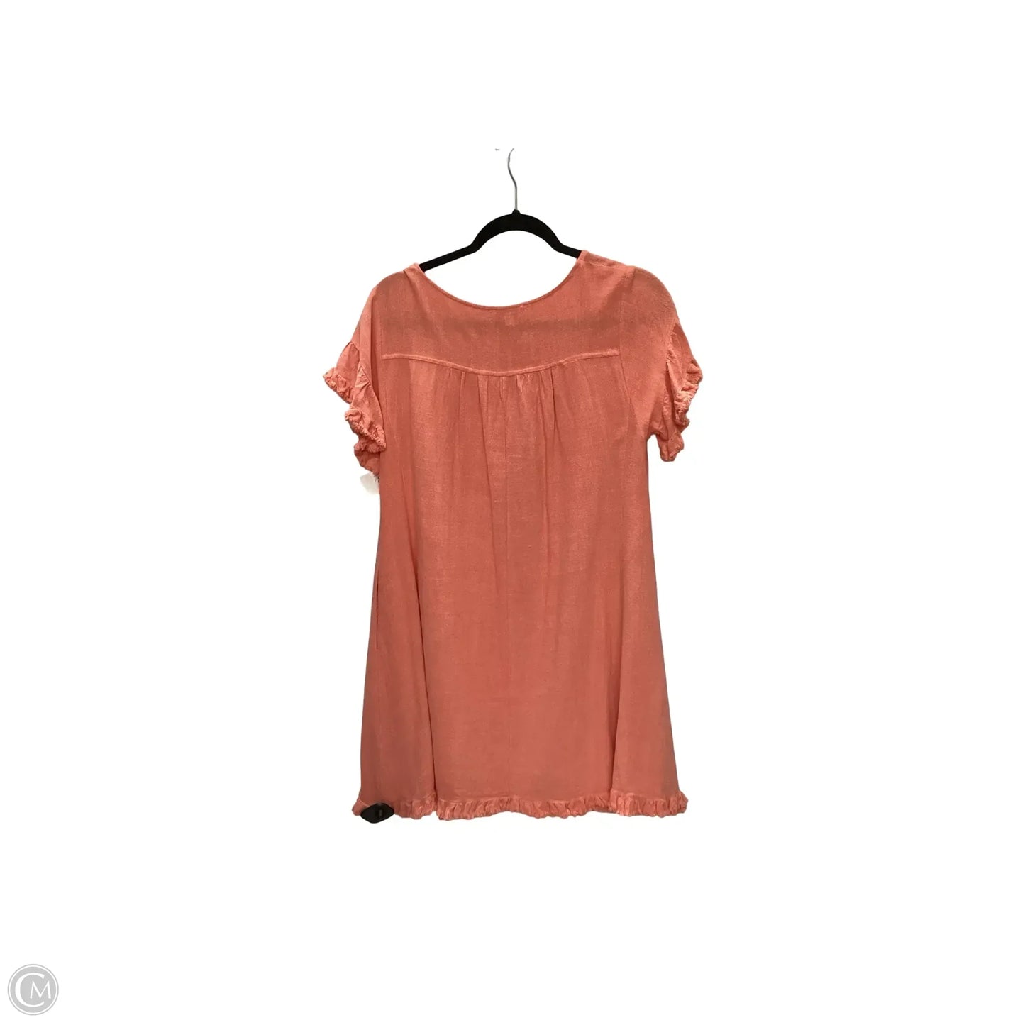 Dress Casual Short By Umgee In Orange, Size: S